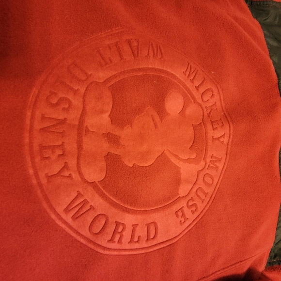 Walt Disney world fleece jacket size small red and black - Picture 5 of 5